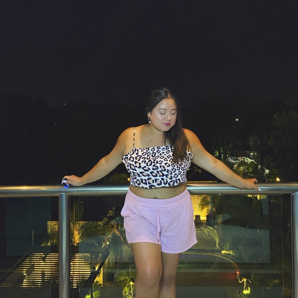 Leopard Print Crop Top